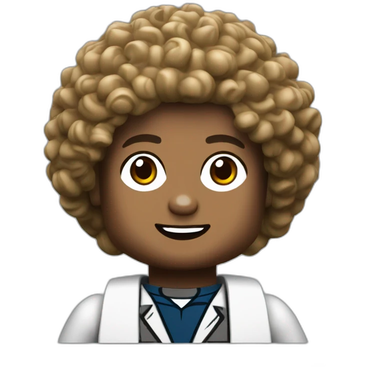 lego curly hair youtuber emoji
