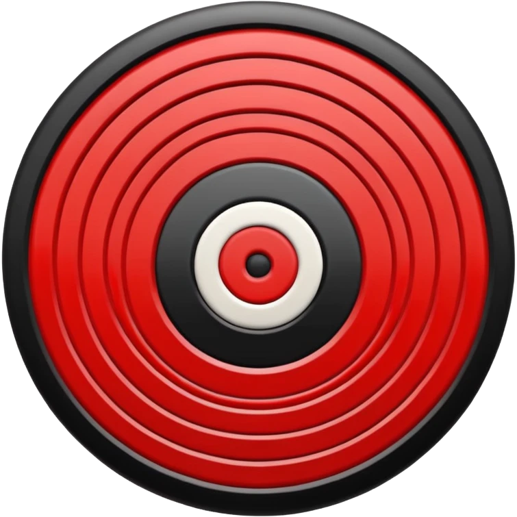 Bullseye red emoji