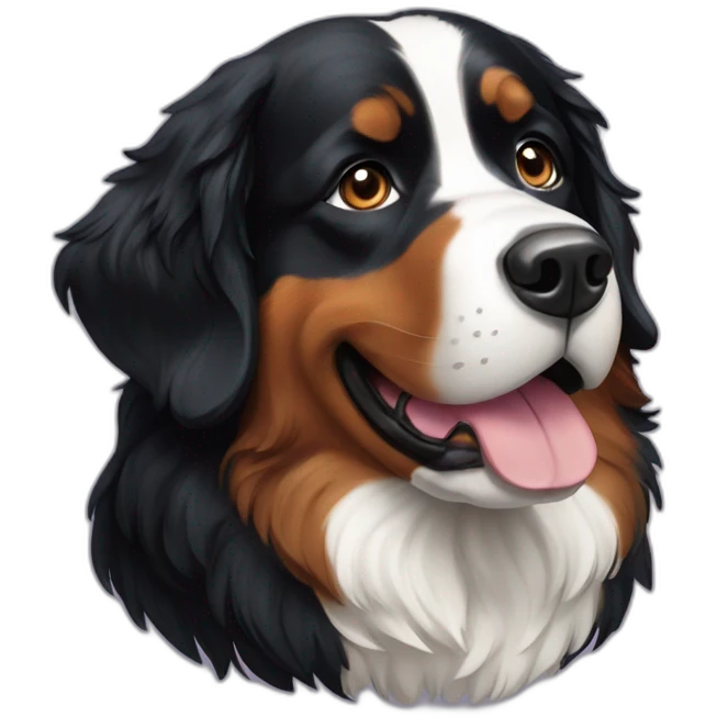 bernese mountain emoji