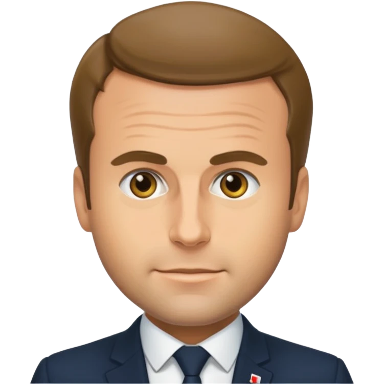 Emanuel Macron emoji