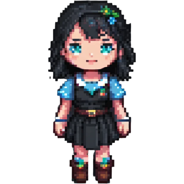 girl character emoji