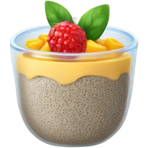 Chia pudding  emoji