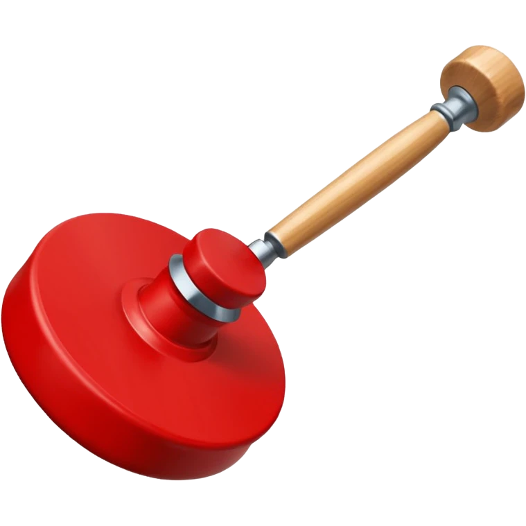 sink plunger emoji