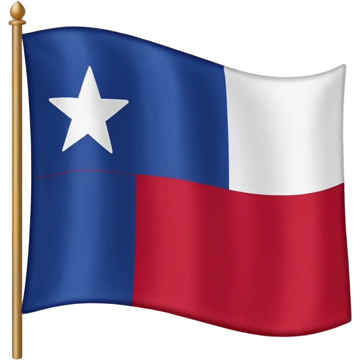 An emoji of the Texas state flag emoji