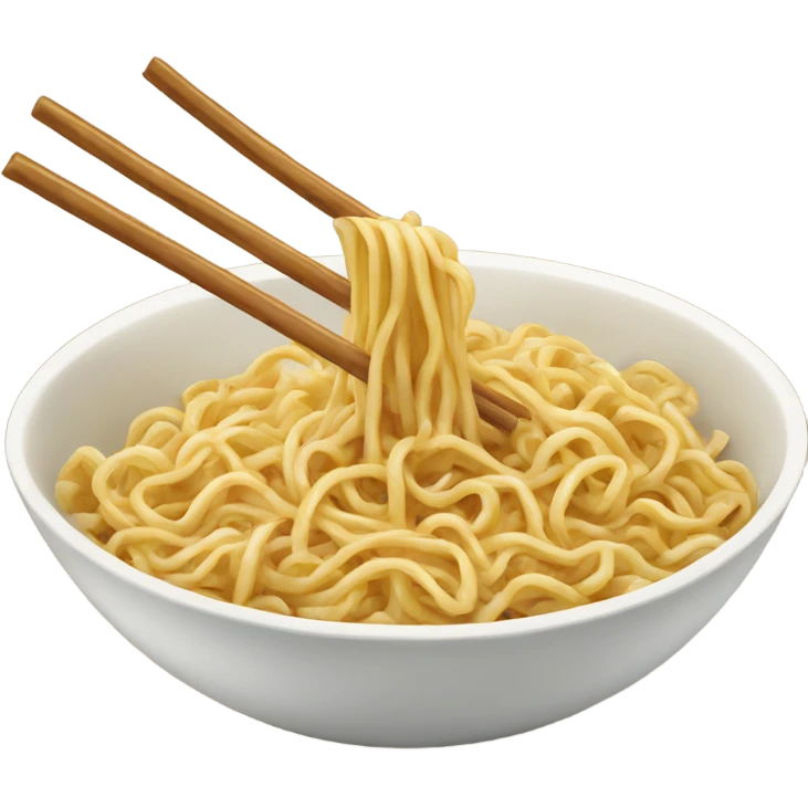 Chinese noodles emoji