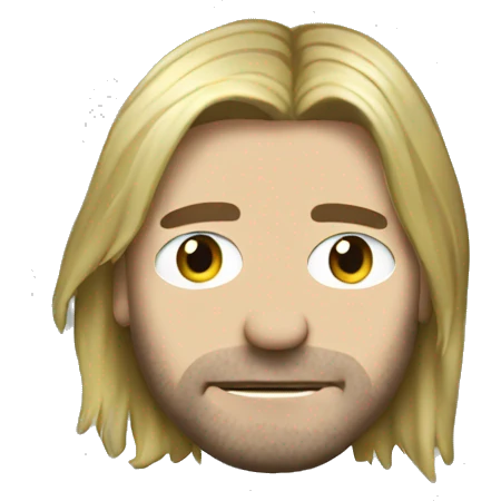 Kurt Cobain emoji