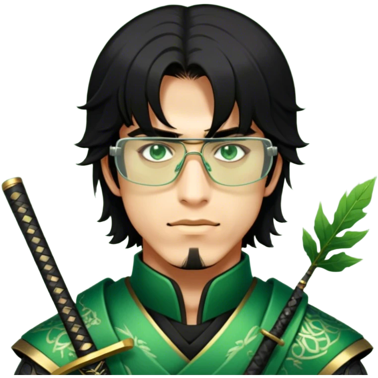 Emerald Samurai emoji