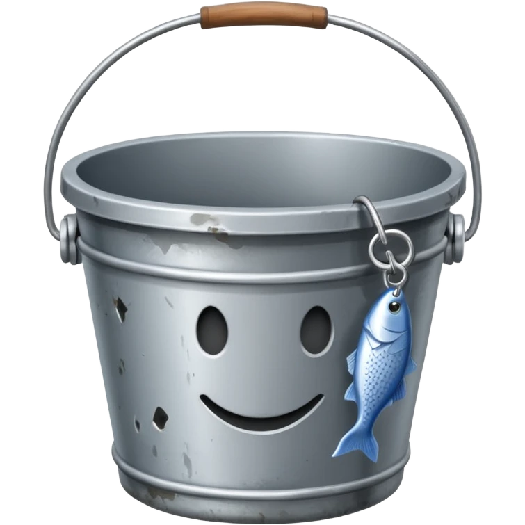 fishing bucket emoji