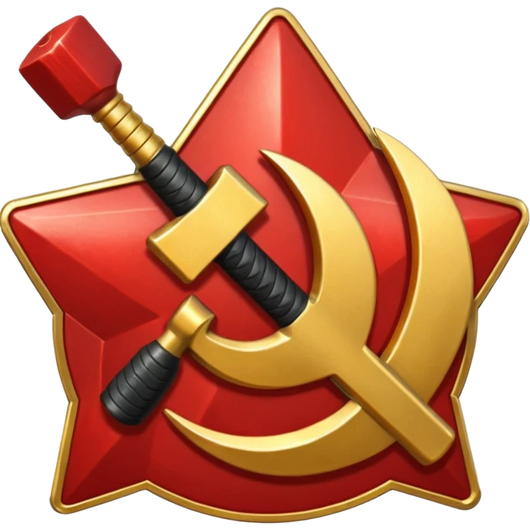 hammer and sickle emoji
