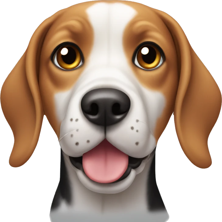 Dog beagle emoji