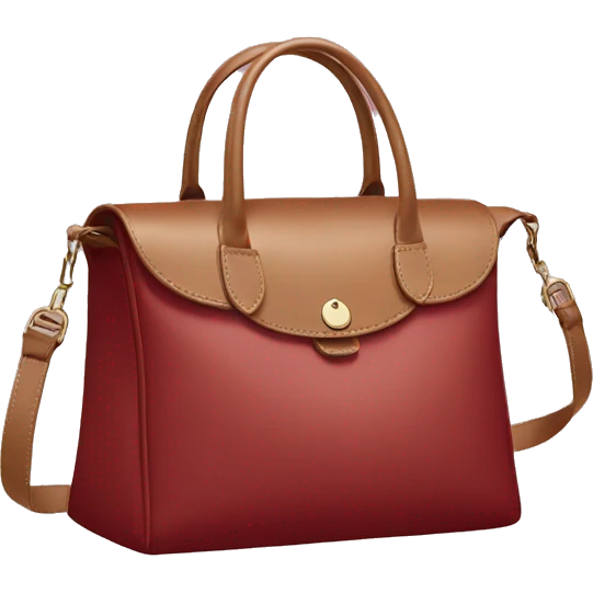 Longchamp bag emoji