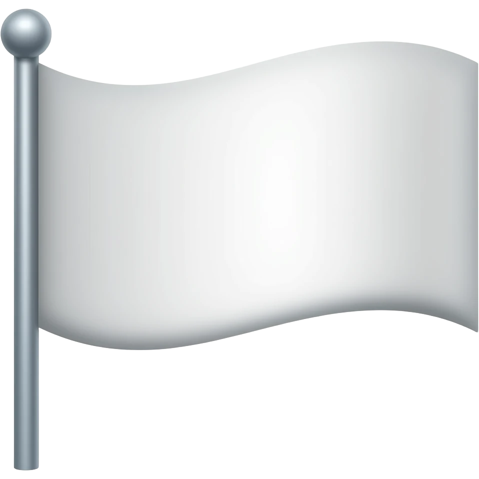 White flag emoji