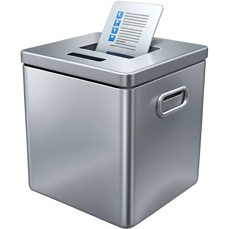 Caja de votos moderna  emoji