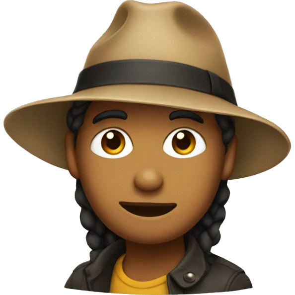 Me with hat emoji