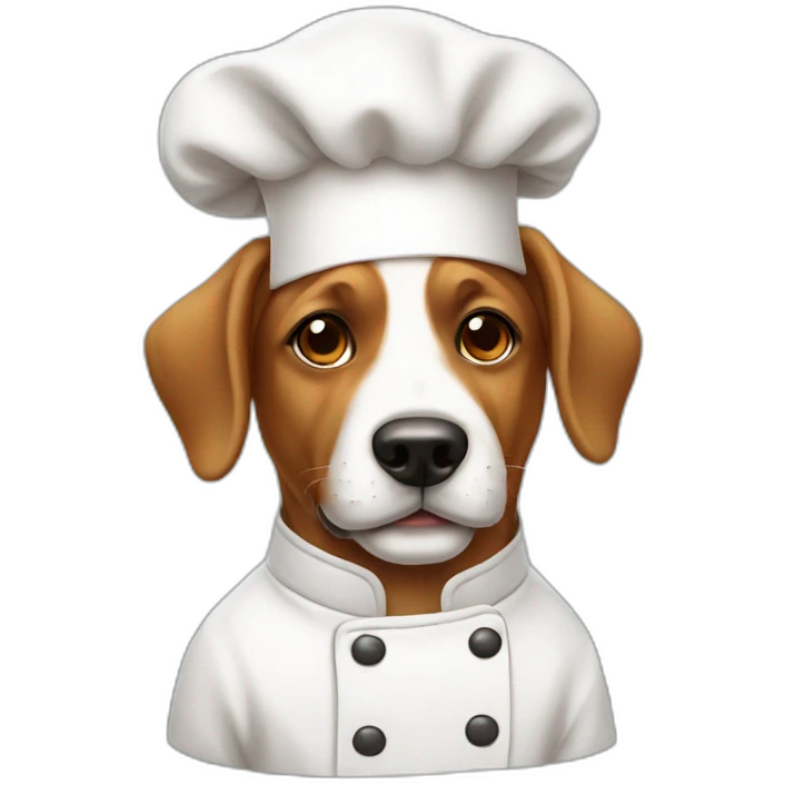 chef dog emoji