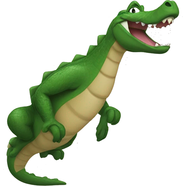 Tail gator emoji
