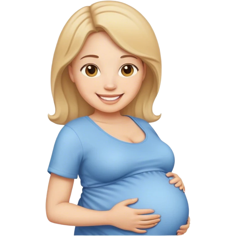 pregnant woman emoji