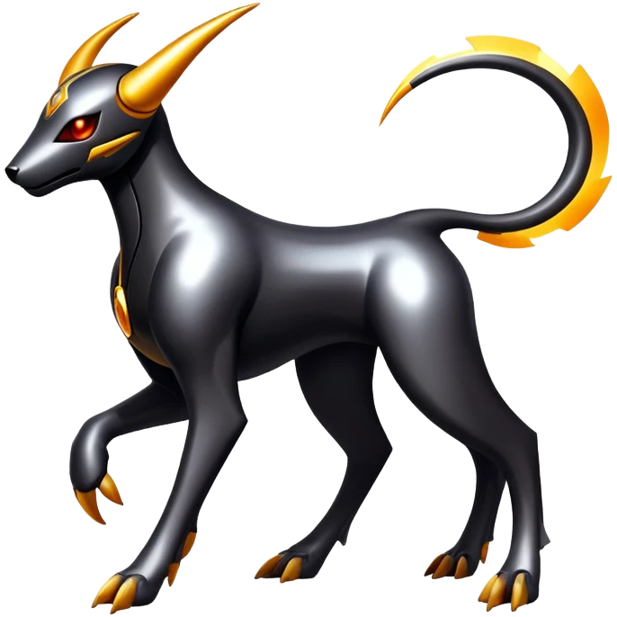 Futuristic Houndoom-Genesect-Pokémon-Fakémon-hybrid-creature emoji