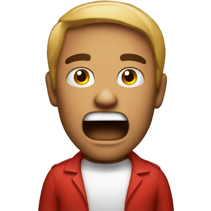 Red angry emoji