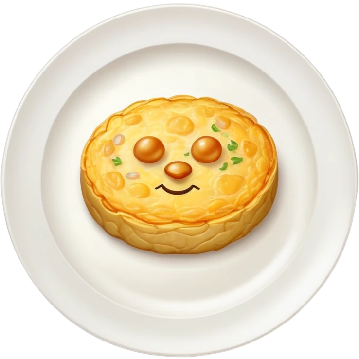 Spanish potato omelette emoji