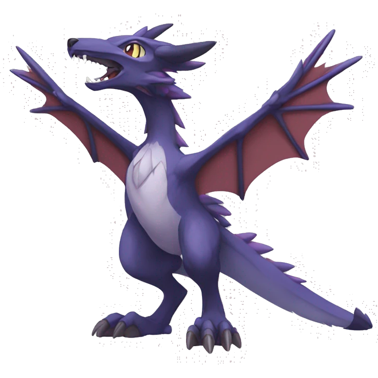 Lombax-Sergal-Noivern-Nargacuga-Fakemon full body emoji