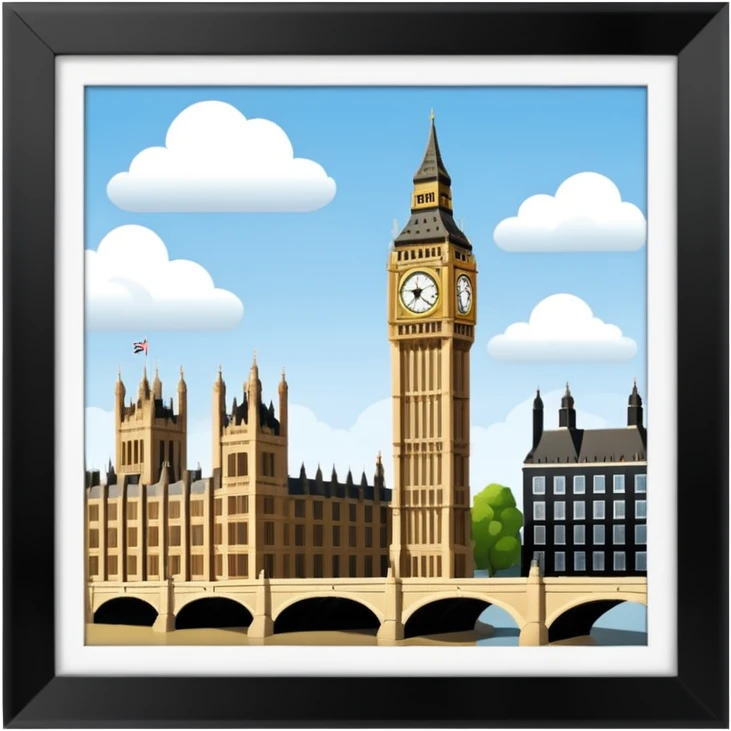 big ben london emoji