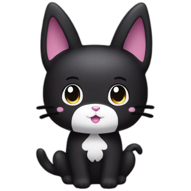 Kuromi Sanrio emoji