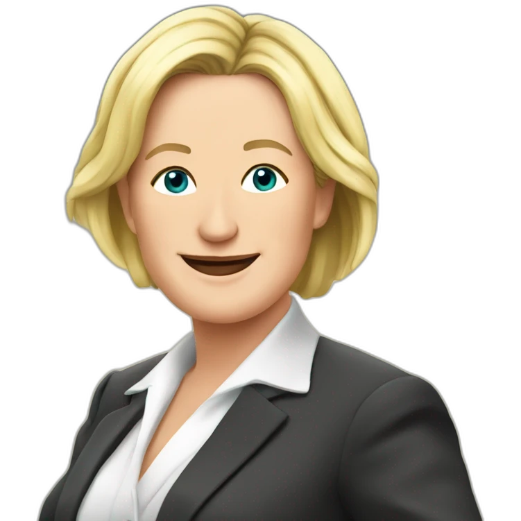 Marin le pen emoji