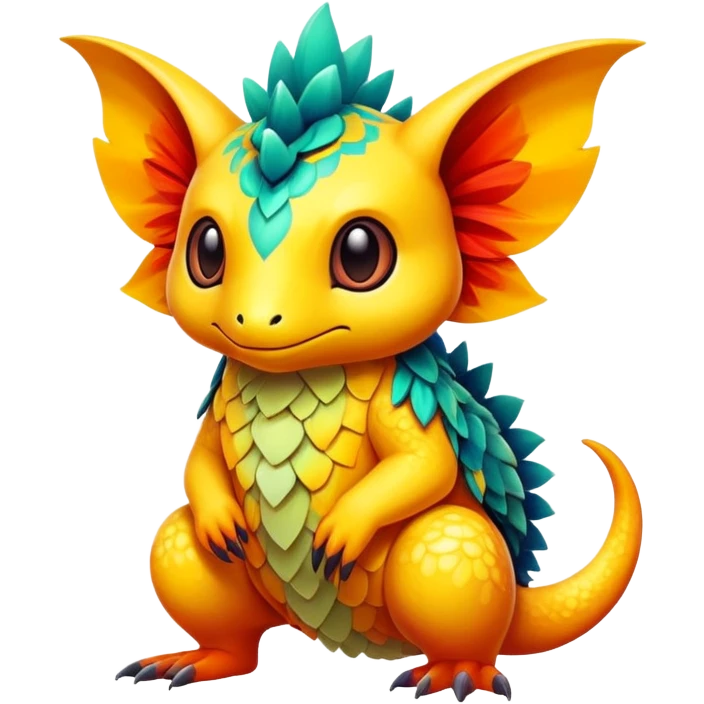Exotic Fakémon-creature emoji