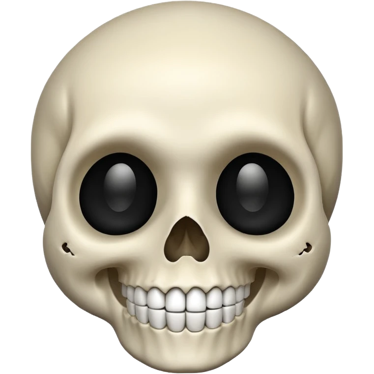A skull smiley  emoji