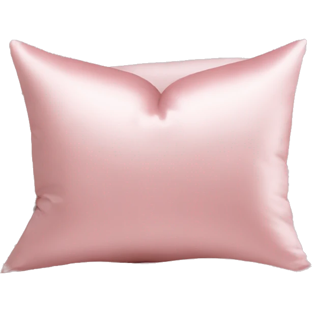 Light pink silk pillow emoji