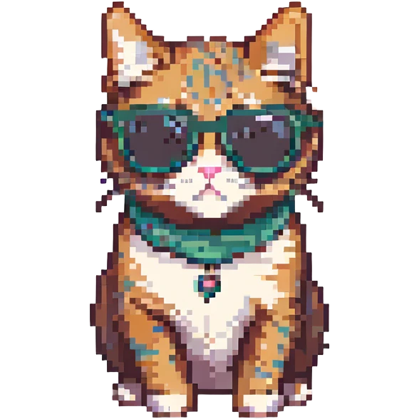 cat wearing sunglasses emoji