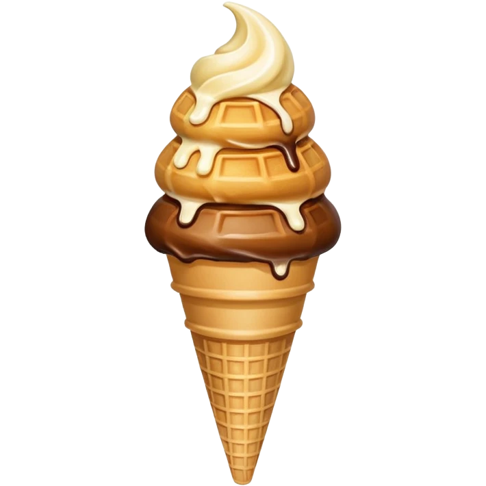 Ice cream cone emoji