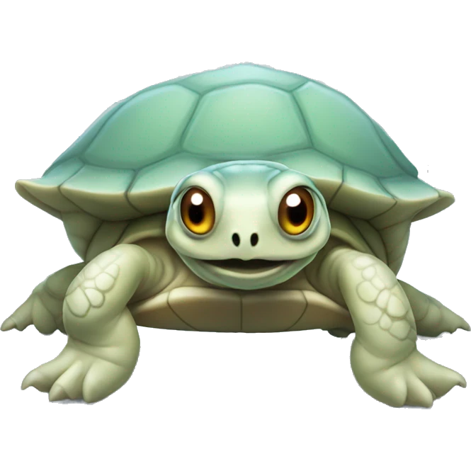 Ghost turtle emoji