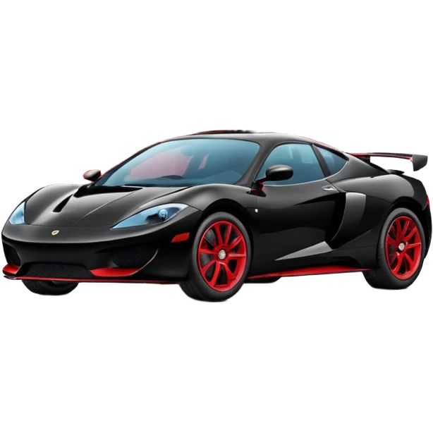 car sport in front of a house emoji