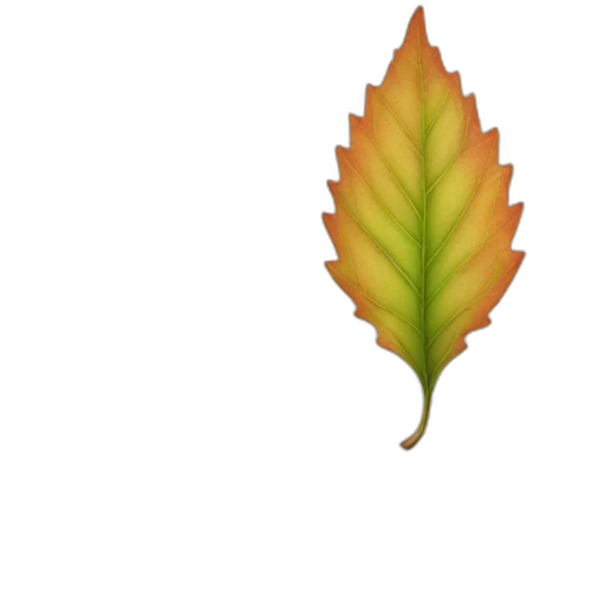 Feuille emoji