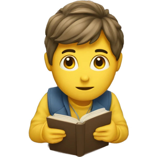 Studying  emoji