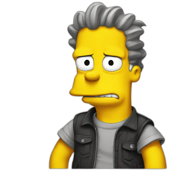 Bart simpson emoji