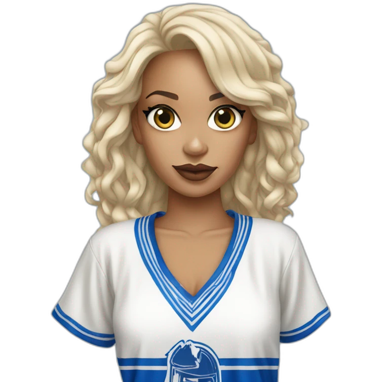 rihanna wearing saudi alhilal shirt emoji
