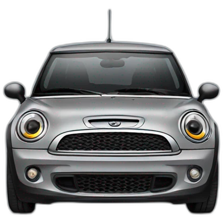 gray mini cooper chili emoji
