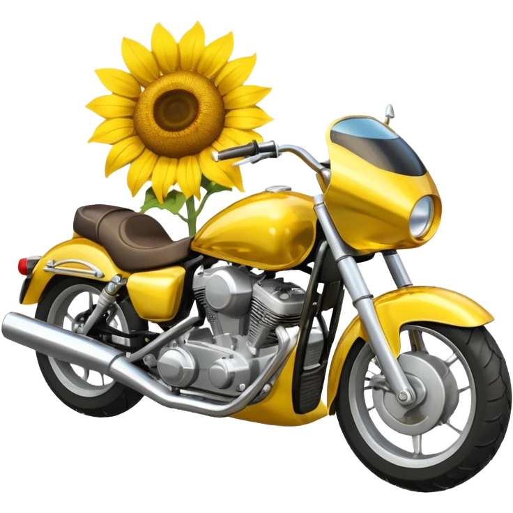 🌻🏍️ emoji