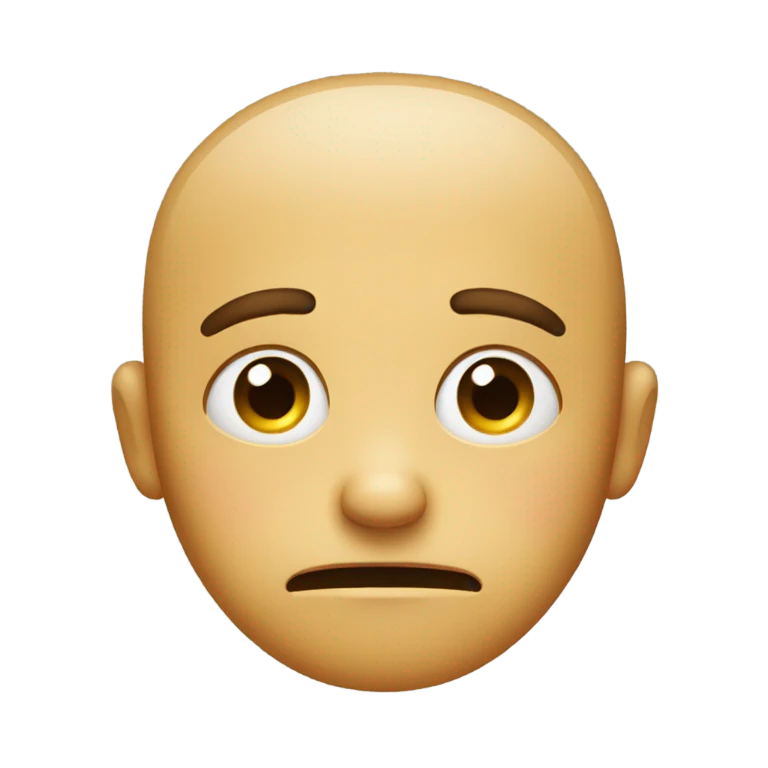sad no mustache emoji