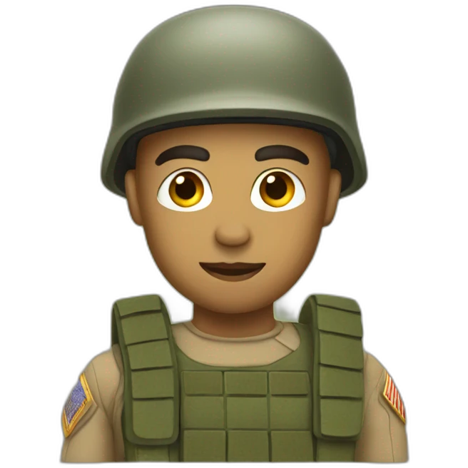 Solider emoji