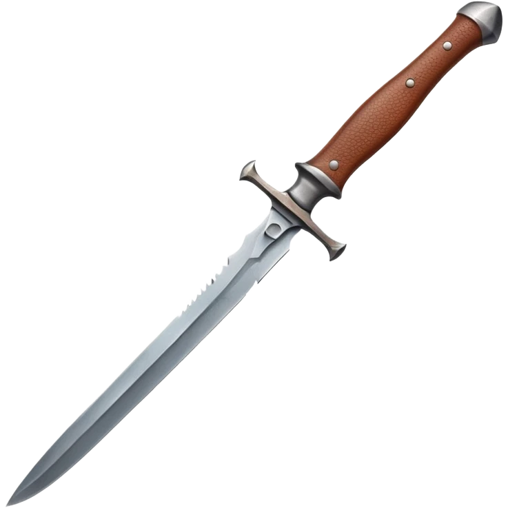 Short Broken rusty sword — cracked edge, worn grip emoji