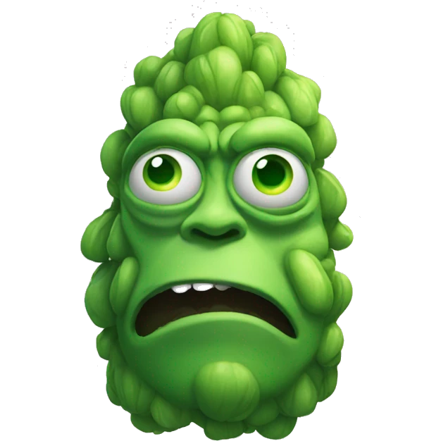 big green giant with one eye  emoji