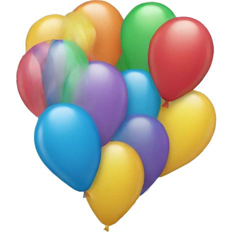 Number 4 balloon emoji
