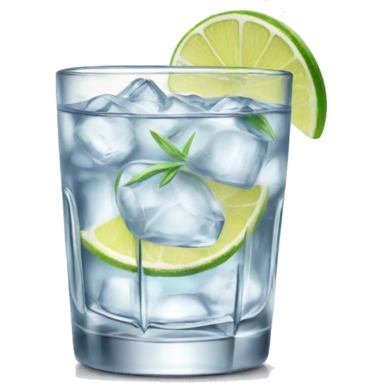 Gin tonic emoji