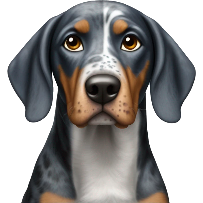 Bluetick Coonhound  emoji