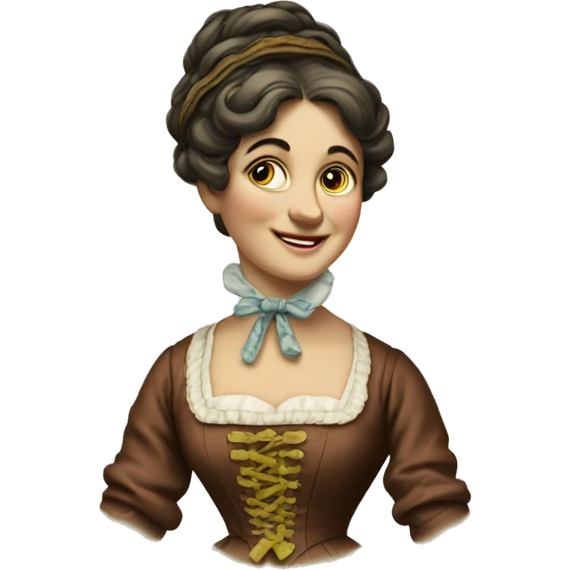 seamstress of the late 19th century emoji
