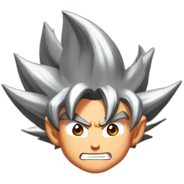 Goku from dragon ball z emoji